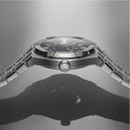 Aikon Automatic Skeleton 39mm - Blue on Bracelet