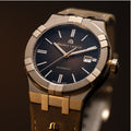 Aikon Automatic Bronze Limited Edition 42mm - Brown on Leather Strap