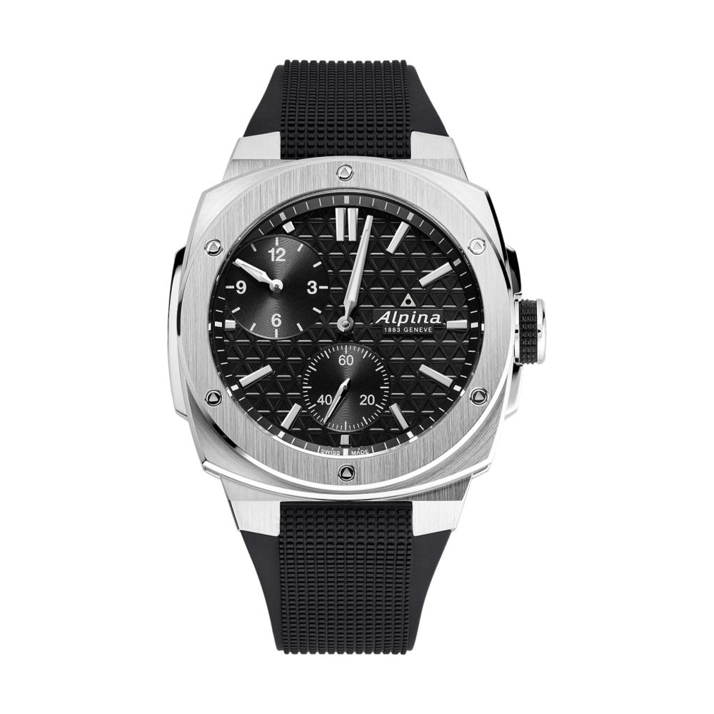 Alpiner Extreme Automatic 41mm - Black on Rubber Strap