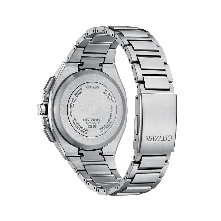 ATTESA Super Titanium™ Satellite Timekeeping 43.2mm - Grey on Bracelet