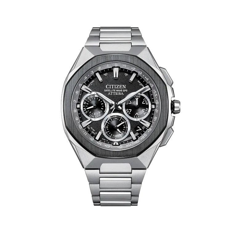 ATTESA Super Titanium™ Satellite Timekeeping 43.2mm - Grey on Bracelet