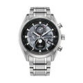 Tsuki-yomi A-T Super Titanium Radio-Controlled Moonphase 43mm - Grey on Bracelet