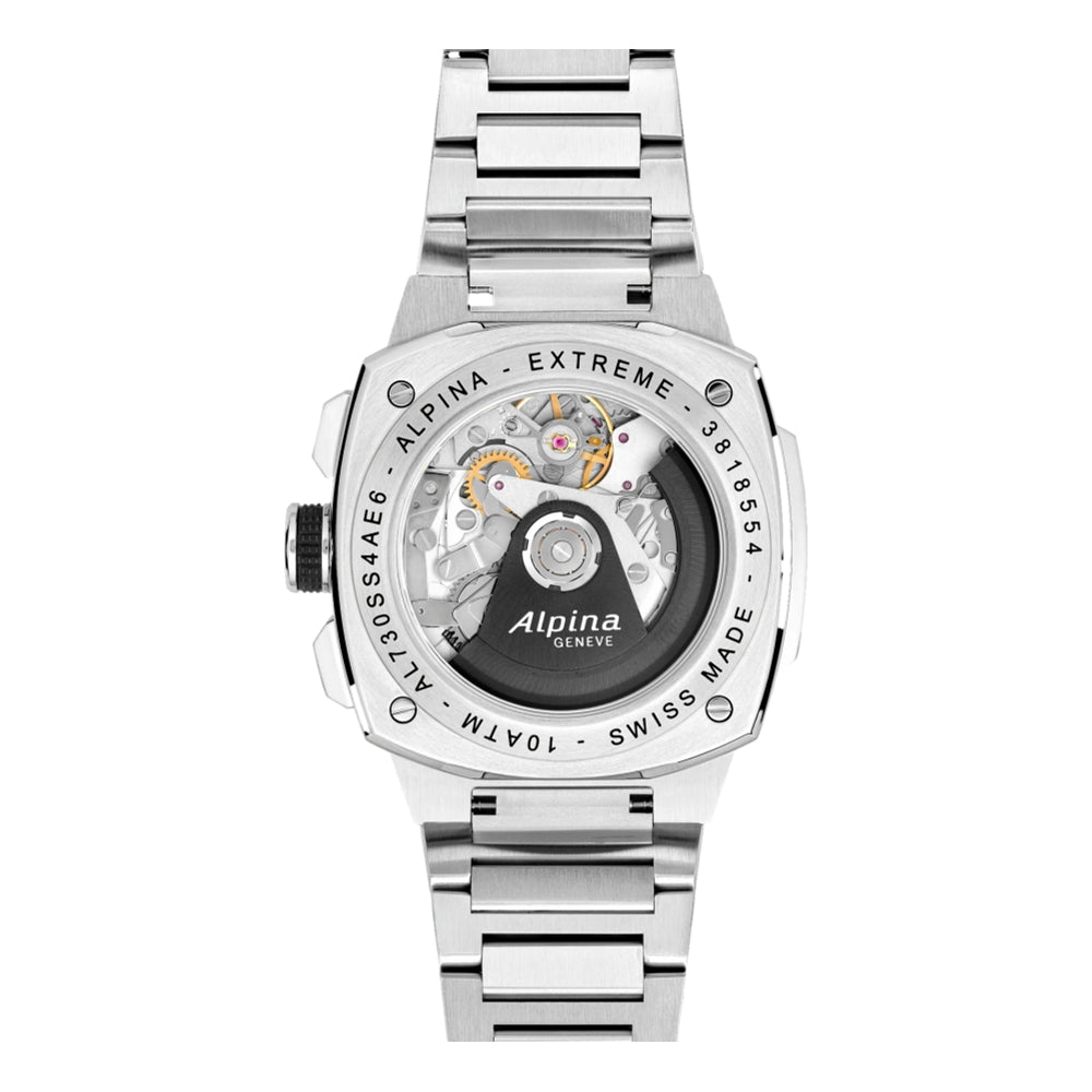 Alpiner Extreme Chronograph Automatic 41mm - Silver on Bracelet