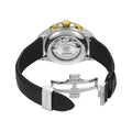 DS-1 Chrono Automatic Yellow PVD Two-Tone 42mm - Black on Leather Strap