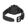 DS Action Chrono Quartz 42mm - Black, Blue Accents on Rubber Strap