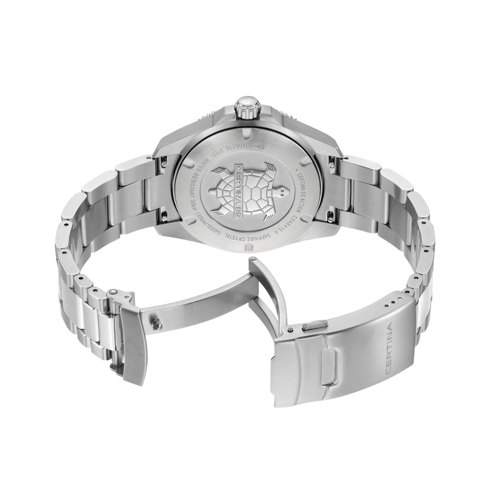 DS Action 40mm - Blue on Bracelet