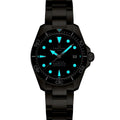 DS Action Diver “New DS Concept Extreme Shock Resistance” Titanium 38mm - Black, Pink Accents on Bracelet