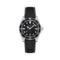 DS Action 40mm - Black on Rubber Strap