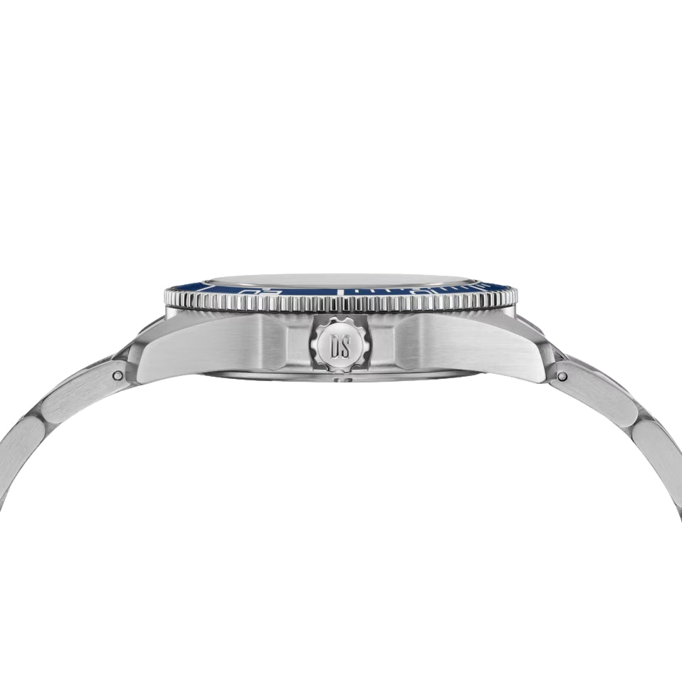 DS Action 40mm - Blue on Bracelet