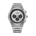 Zenshin Chrono Super Titanium 42.4mm - Silver on Bracelet