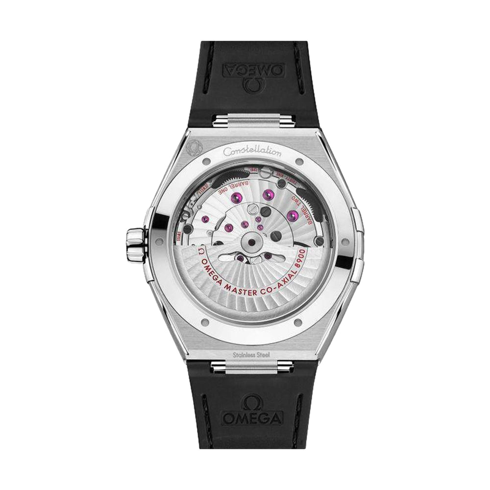 Constellation 41mm - Black on Leather Strap