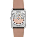 Classics Carrée Moonphase Automatic 42.3mm - Silver on Leather Strap