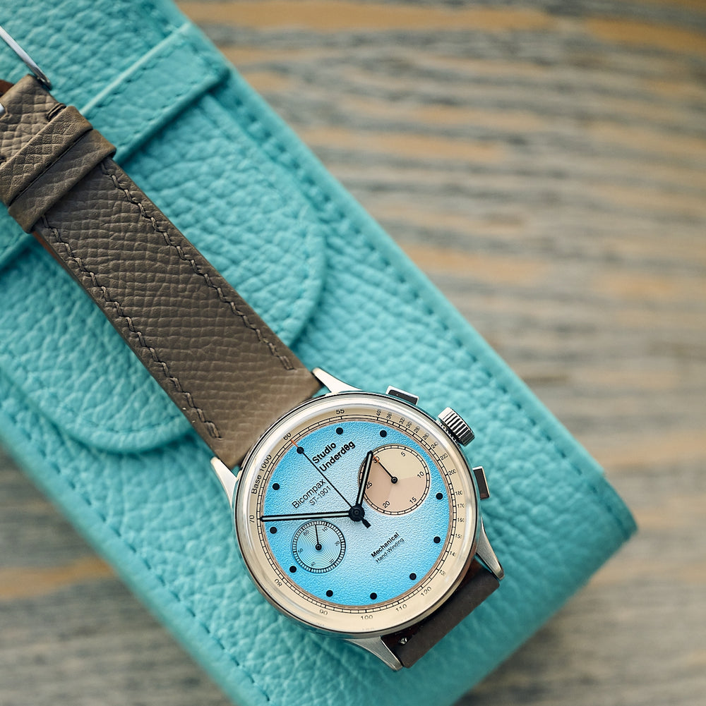 Portobello Single Watch Pouch - Turquoise