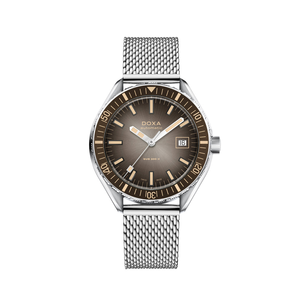 SUB 200 II Sharkhunter Vintage 44mm - Black on Mesh Bracelet
