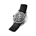 PanoLunarInverse Limited Edition 42mm - Galvanized Black on Leather Strap