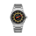 MeisterSinger X Alain Silberstein Limited Edition Kaenos Open Date 40mm - Black on Bracelet