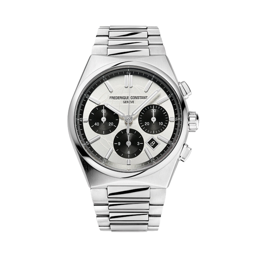 Highlife Chronograph Automatic 41mm - White on Bracelet