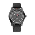Startimer Pilot Automatic Black PVD 41mm - Grey on Rubber Strap