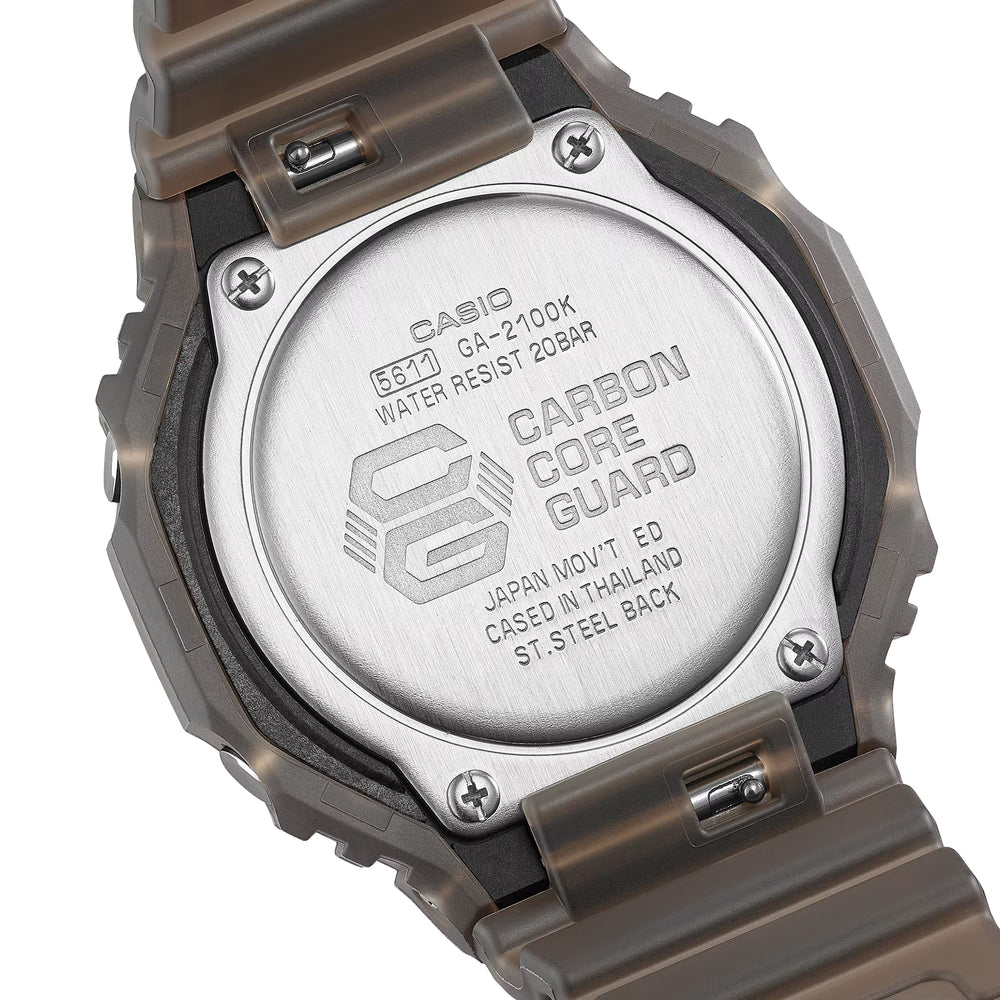 GA2100K-5A Brown - Black on Resin Band