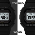GWBX5600-1A1 5600 SERIES Digital 44.1mm  - Black on Resin Strap