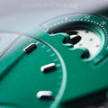 PanoMaticLunar 40mm - Green on Bracelet