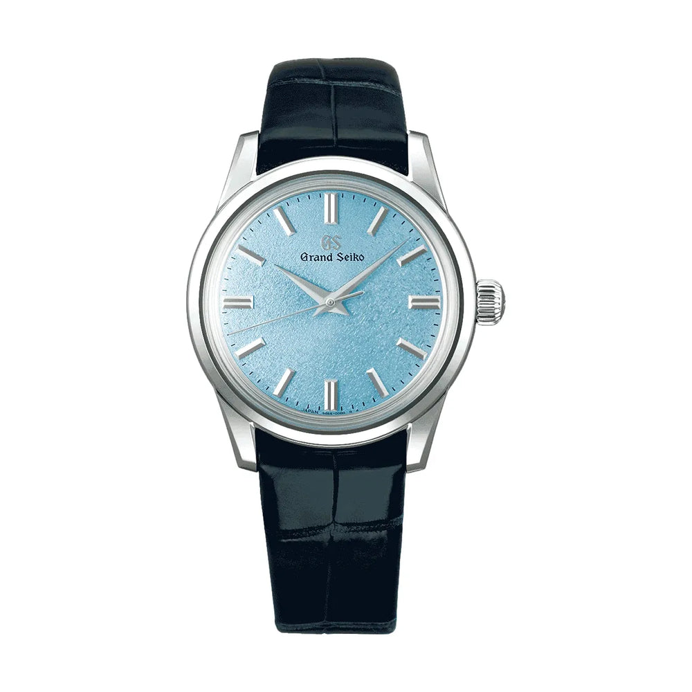SBGW283 Elegance Mechanical 37.3mm - Blue on Leather Strap