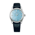 SBGW283 Elegance Mechanical 37.3mm - Blue on Leather Strap