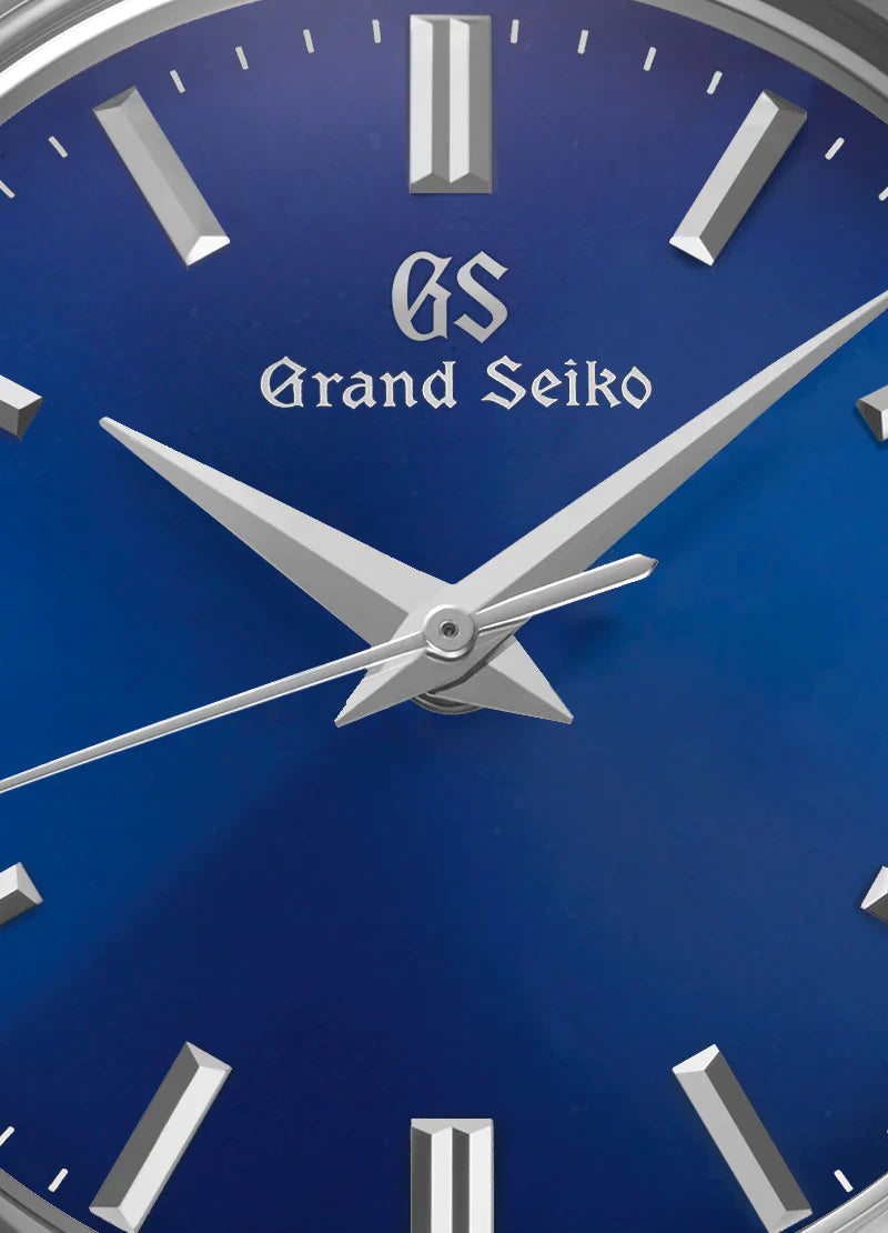 SBGW279 Elegance Mechanical 37.3mm - Blue on Leather Strap