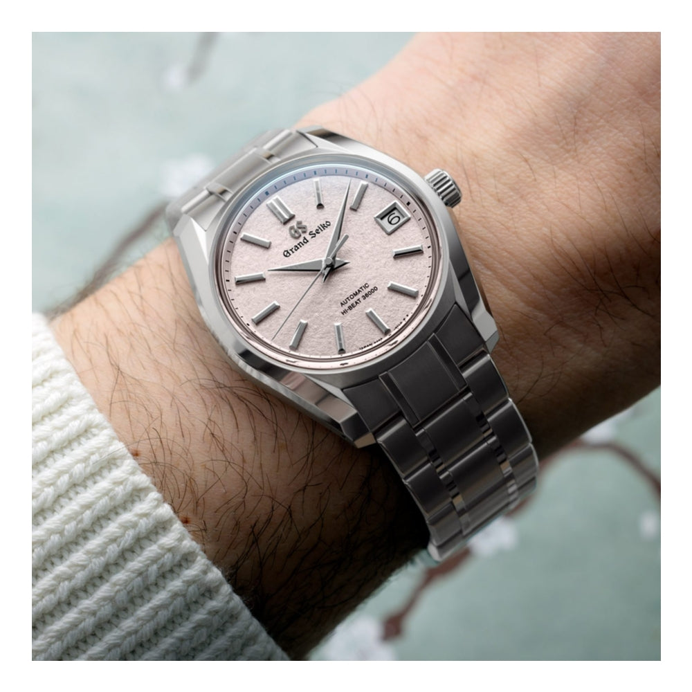 SBGH341 Heritage Hi-Beat 36000 38mm - Pink on Bracelet