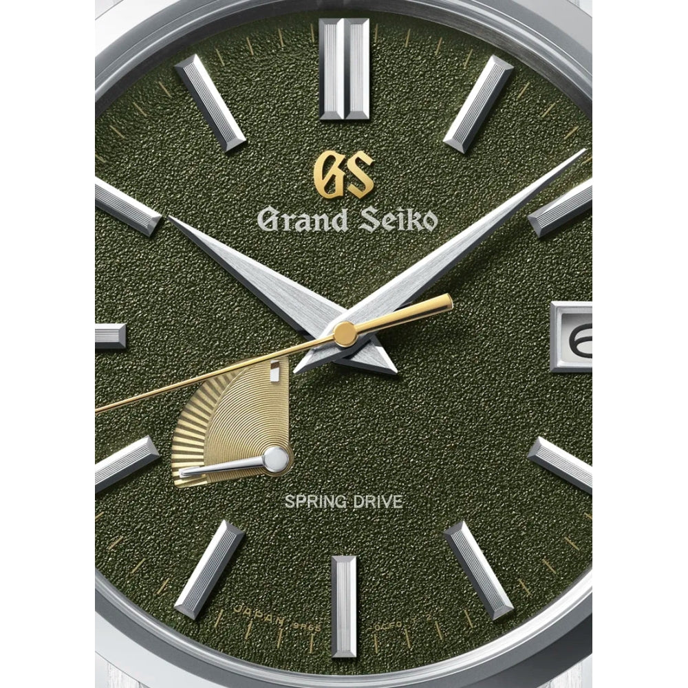 SBGA491 "Shingane" Heritage Spring Drive 40mm - Green on Bracelet