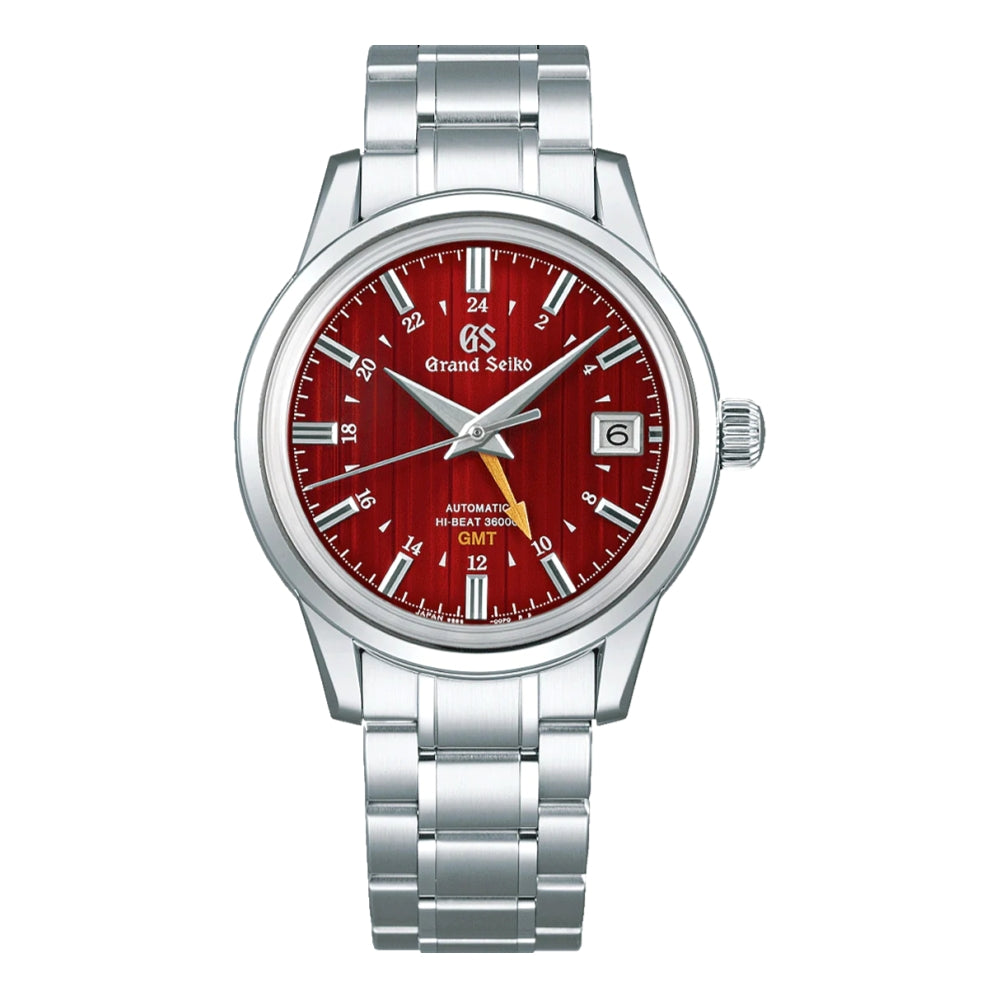 SBGJ273 "Yuka Momiji" Elegance Hi-Beat 36000 GMT 39.5mm - Red on Bracelet