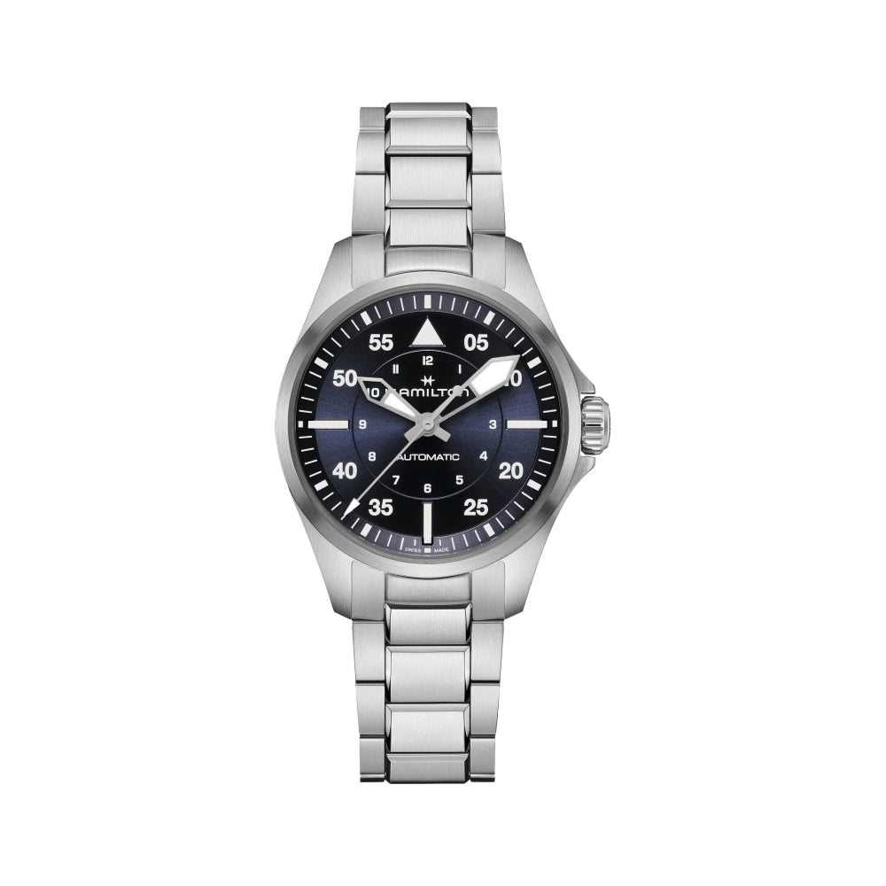 Pilot 36mm Blue Dial on Bracelet