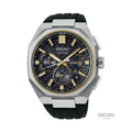 HAB003 Astron 43.4mm - Black on Rubber Strap