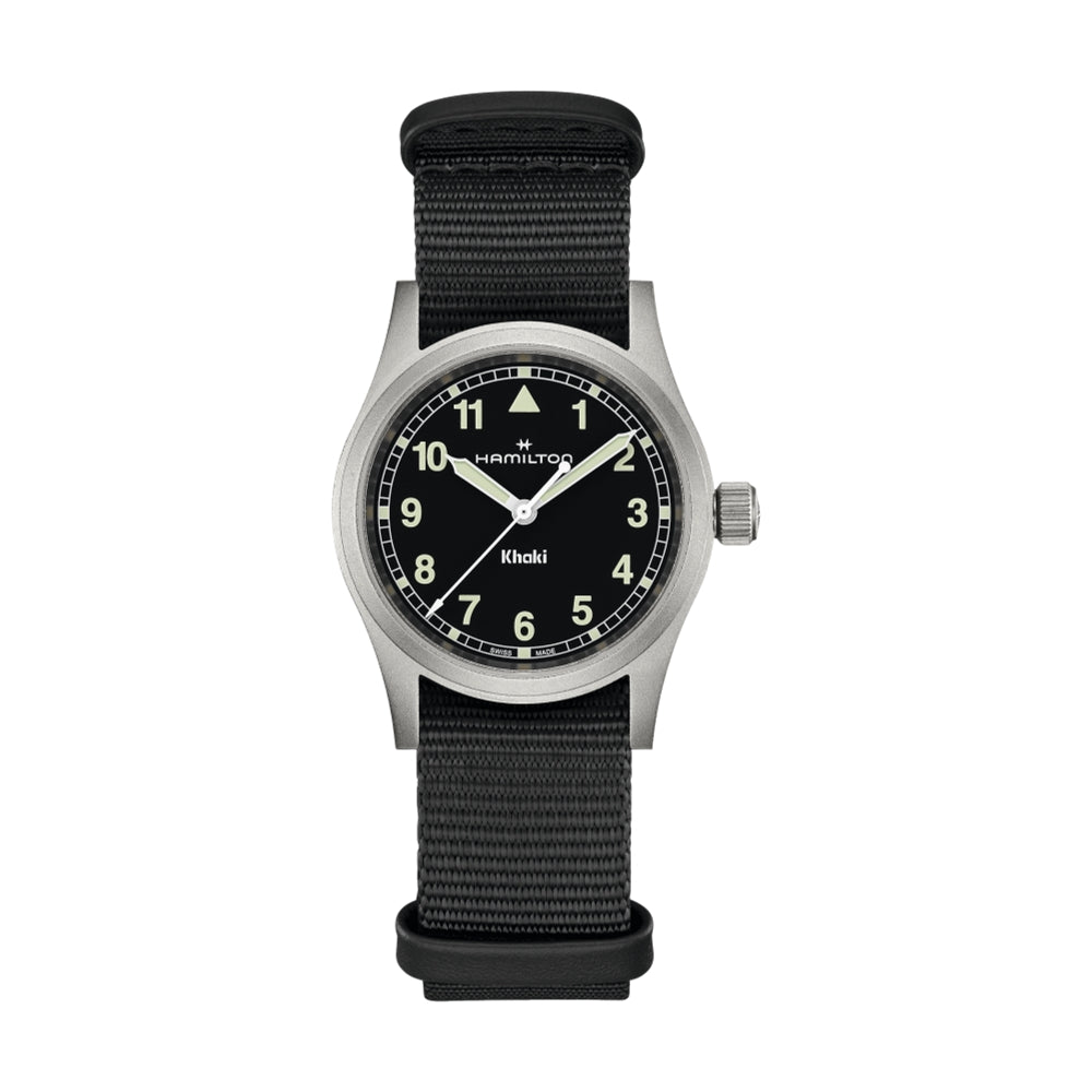 Khaki Field Quartz Black Dial, 33mm