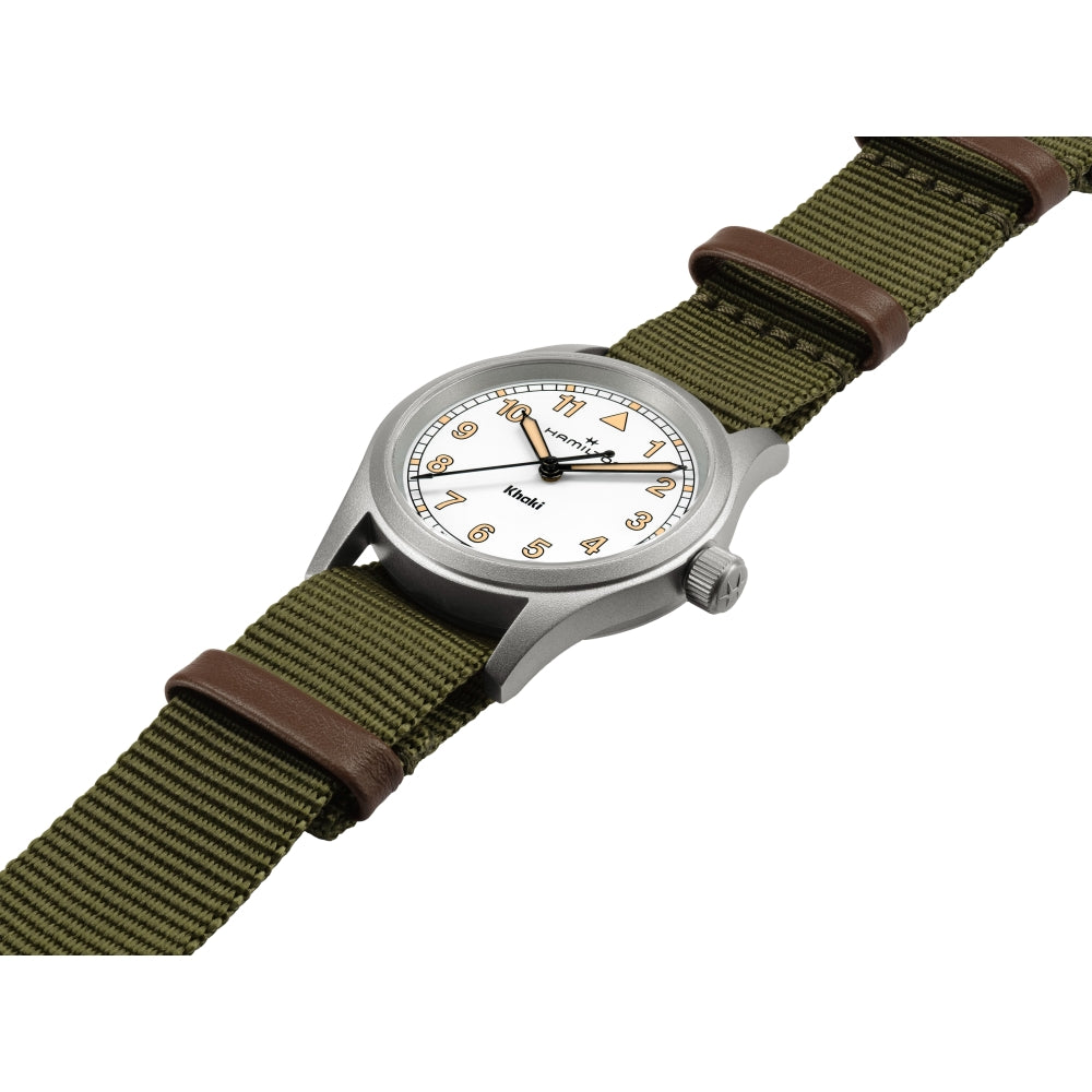 Khaki Field Quartz White Dial, 33mm