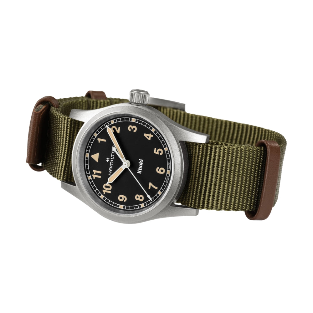 Khaki Field Quartz Black Dial, 33mm