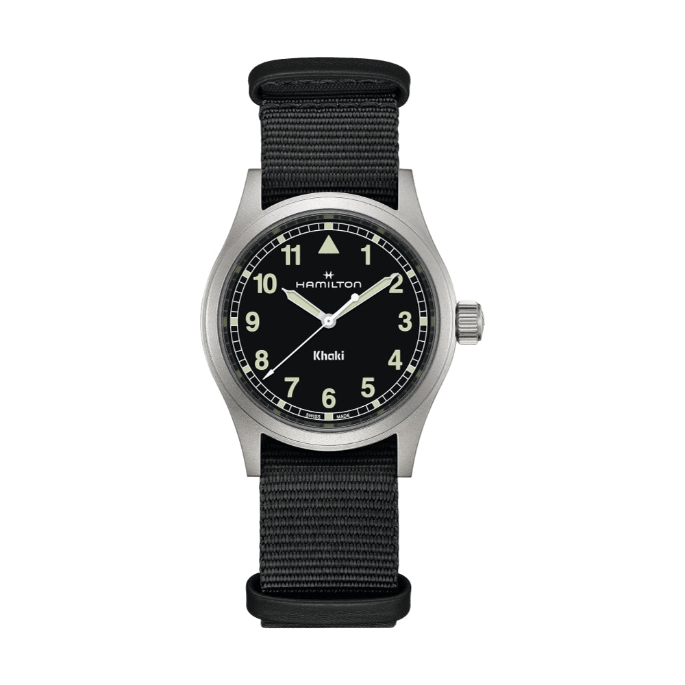 Khaki Field Quartz Black Dial, 38mm