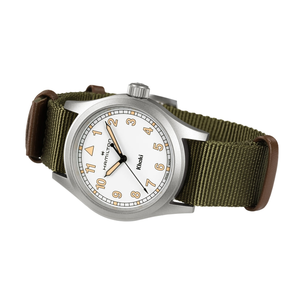 Khaki Field Quartz White Dial, 38mm