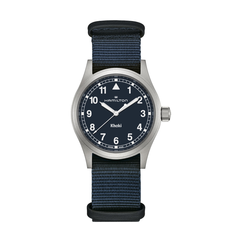 Khaki Field Quartz Blue Dial, 38mm