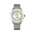 Superocean Heritage Automatic Two-Tone 36mm - White on Bracelet