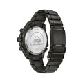 Back view of Promaster Land 35th anniversary edition on a black bracelet