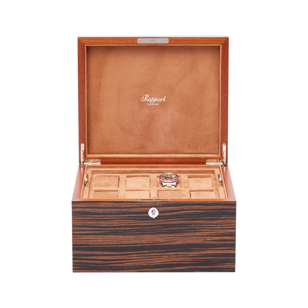Heritage Sixteen Watch Box - Macassar