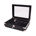 Brompton Optic Ten Watch Box - Black