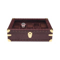 Brompton Optic Ten Watch Box - Brown