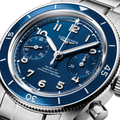 Spirit Pilot Flyback Chronograph 39.5mm - Blue on Bracelet