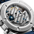 Spirit Pilot Flyback Chronograph 39.5mm - Blue on Rubber Strap