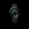 Legend Diver 39mm - Green on Bracelet