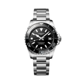 HydroConquest 39mm - Black on Bracelet