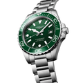 HydroConquest 42mm - Green on Bracelet