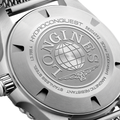 HydroConquest 42mm - Black, Blue Bezel on Mesh Bracelet
